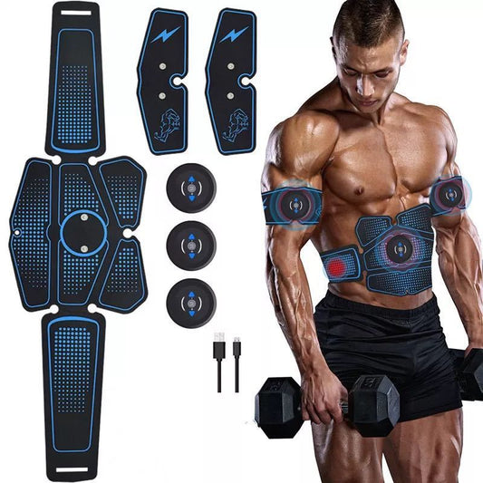 Abdominal muscle training with EMS fitness equipment - Gymgo