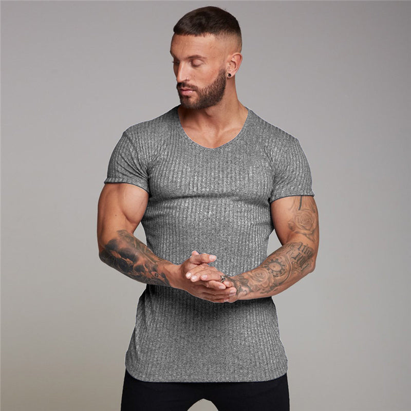 Sports fitness short sleeve T-shirt - Gymgo