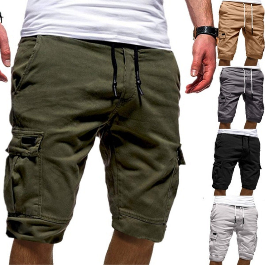 Men Casual Jogger Sports Cargo Shorts - Gymgo