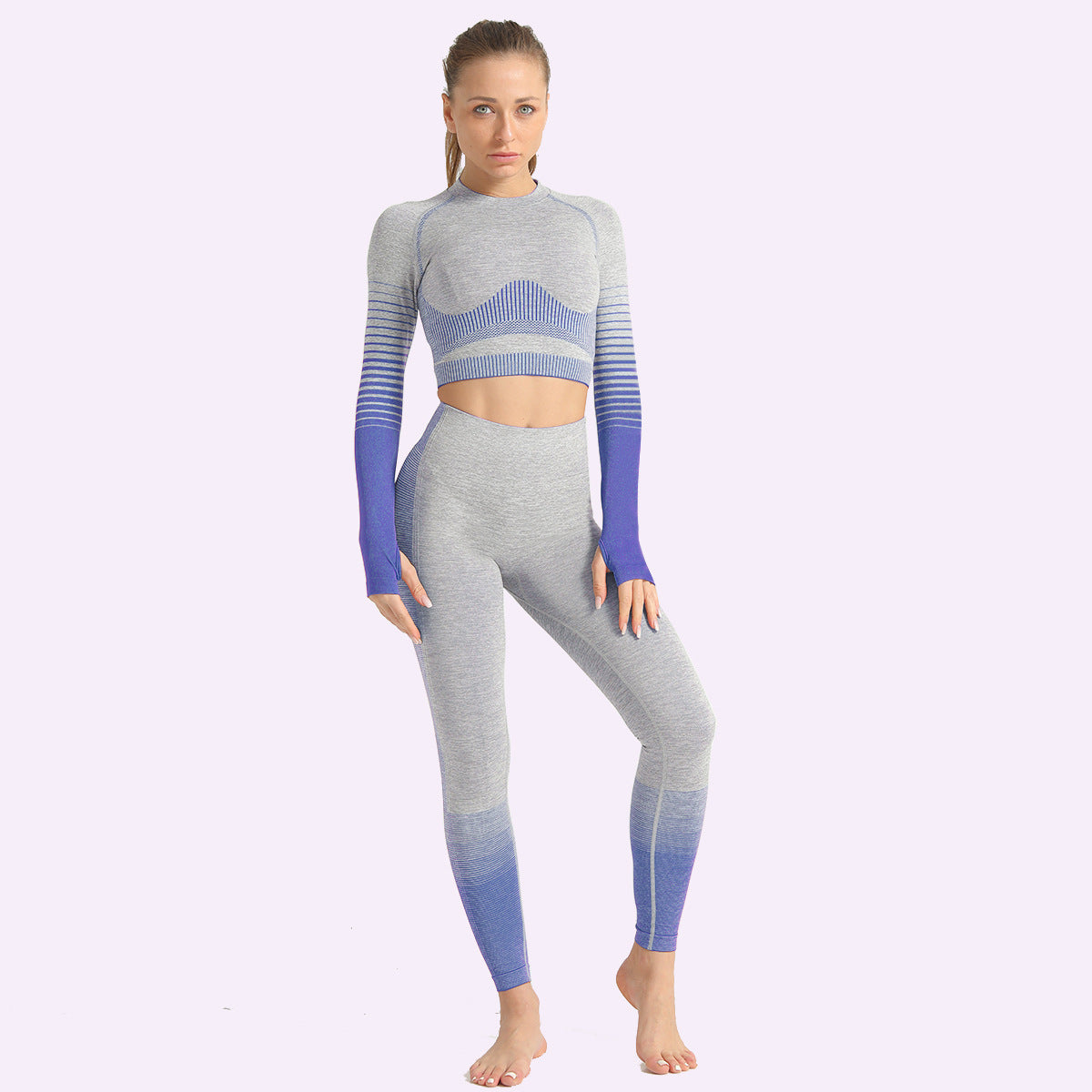 2 Pcs Women Yoga Sets - Gymgo